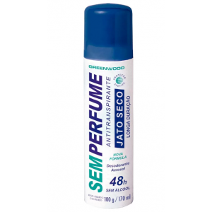 DESODORANTE SEM PERFUME JATO SECO 170ML
