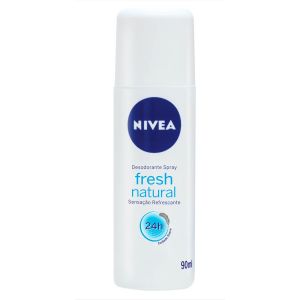 DESODORANTE SPRAY NIVEA FRESH NATURAL COM 90ML