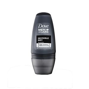 DESODORANTE ANTITRANSPIRANTE ROLL-ON DOVE MEN+CARE INVISIBLE DRY COM 50ML