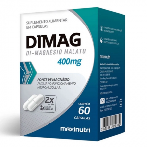 SUPLEMENTO ALIMENTAR DIMAG 400MG COM 60 CÁPSULAS MAXINUTRI