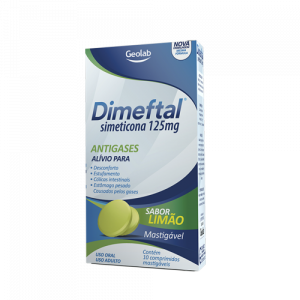 DIMEFTAL 125MG COM 10 COMPRIMIDOS MASTIGÁVEIS