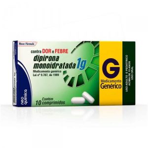 DIPIRONA 1G COM 10 COMPRIMIDOS - NEO QUÍMICA