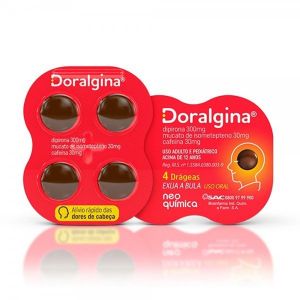 DORALGINA COM 4 DRÁGEAS