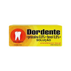 DORDENTE SOLUÇÃO COM 3ML