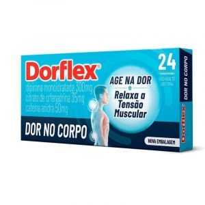 DORFLEX ANALGÉSICO E RELAXANTE MUSCULAR COM 24 COMPRIMIDOS