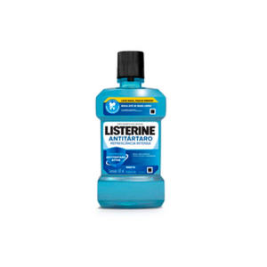 ENXAGUANTE ANTISSÉPTICO BUCAL LISTERINE ANTITÁRTARO MENTA COM 500ML
