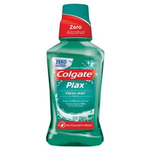 ENXAGUANTE BUCAL COLGATE PLAX FRESH MINT COM 250ML