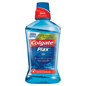 ENXAGUANTE BUCAL COLGATE PLAX ICE COM 500ML