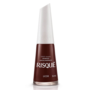 ESMALTE CREMOSO RISQUÉ LICOR HIPOALERGÊNICO COM 8ML
