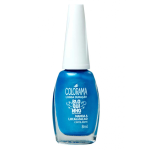 ESMALTE CINTILANTE COLORAMA BLOQUINHO MANDA A LOCALIZAÇÃO COM 8ML