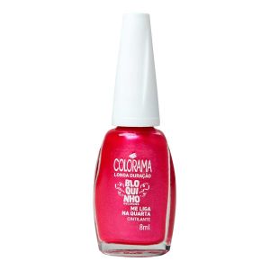 ESMALTE CINTILANTE COLORAMA BLOQUINHO ME LIGA NA QUARTA COM 8ML