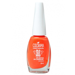 ESMALTE COLORAMA CREMOSO BLOQUINHO SÓ DEPOIS DO CARNAVAL COM 8ML