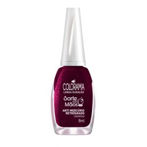 ESMALTE COLORAMA SORTE NAS MÃOS ANTI MERCÚRIO RETRÓGRADO COM 8ML