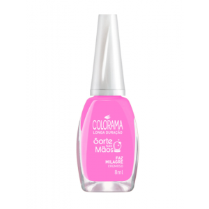 ESMALTE COLORAMA SORTE NAS MÃOS FAZ MILAGRE COM 8ML
