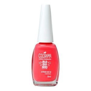 ESMALTE CREMOSO COLORAMA BLOQUINHO ATRÁS DO @ COM 8ML