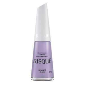 ESMALTE CREMOSO RISQUÉ LAVANDA ALMA HIPOALERGÊNICO COM 8ML