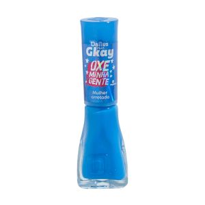 ESMALTE DAILUS AZUL GKAY MULHER ARRETADA COM 8ML