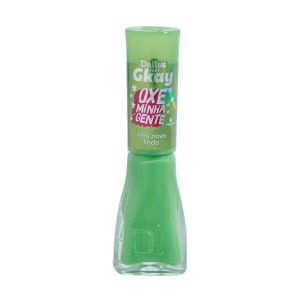 ESMALTE DAILUS VERDE GKAY MEU POVO LINDO COM 8ML