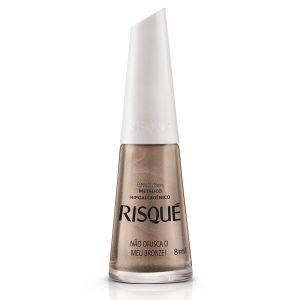 ESMALTE EFEITO METÁLICO RISQUÉ NÃO OFUSCA MEU BRONZE! COM 8ML