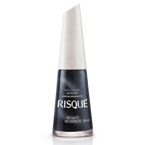 ESMALTE METÁLICO RISQUÉ DE SALTO NO ASFALTO COM 8ML