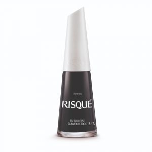 ESMALTE RISQUÉ PRETO CREMOSO EU SOU ESSE GLAMOUR TODO 8ML