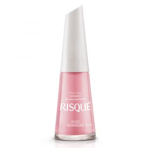 ESMALTE RISQUÉ ROSAS CREMOSO ROSÉ BOMBOM 8ML