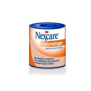 ESPARADRAPO IMPERMEAVEL NEXCARE BEGE 50MMX3M COM 1 UNLDADEE