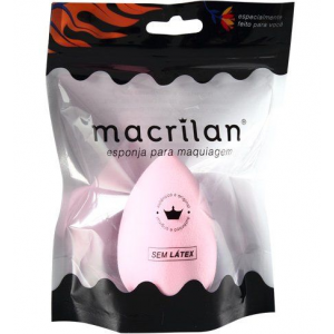 ESPONJA GOTA PARA MAQUIAGEM ROSA CLARO