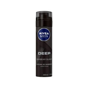 ESPUMA DE BARBEAR NIVEA MEN DEEP SUAVE 200ML