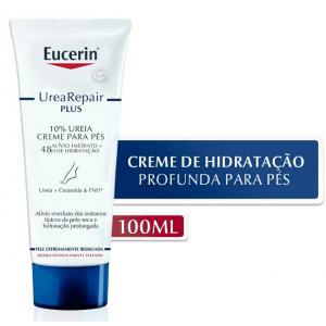 CREME DE HIDRATAÇÃO PARA PÉS EUCERIN UREA REPAIR PLUS 10% UREIA 100ML