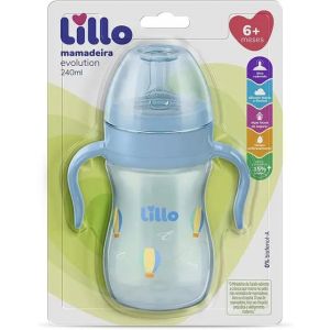 MAMADEIRA LILLO EVOLUTION AZUL 240ML