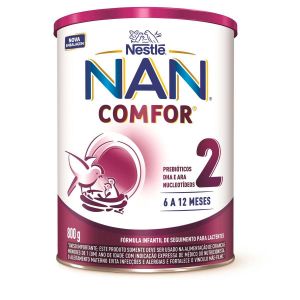 FÓRMULA INFANTIL NAN COMFOR 2 NESTLÉ 6 A 12 MESES 800G
