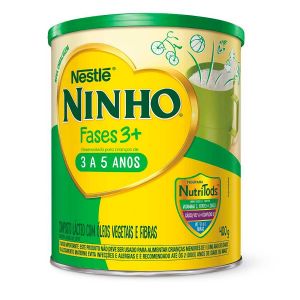 FÓRMULA INFANTIL NINHO FASES 3+ NESTLÉ 3 A 5 ANOS 400G