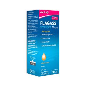 FLAGASS GOTAS 75MG/ML COM 10ML