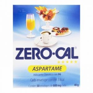 ADOÇANTE ZERO CAL C/50 ENVELOPES ASPARTAME
