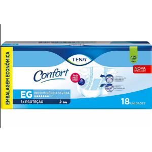 FRALDA GERIÁTRICA TENA CONFORT EG 18 UNIDADES