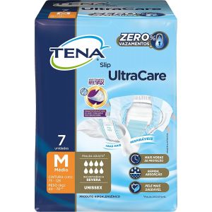FRALDA GERIÁTRICA TENA SLIP ULTRA M 7 UNIDADES 