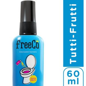 BLOQUEADOR DE ODORES SANITÁRIOS FREECO TUTTI FRUTTI COM 60ML