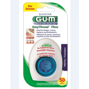 FIO DENTAL ORTODÔNICO GUM 50 USOS