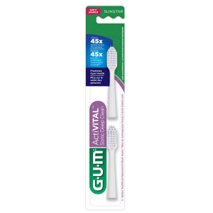 REFIL ESCOVA DE DENTE ACTIVITAL SONIC DEEP CLEAN COM 2 UNIDADES