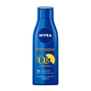 HIDRATANTE CORPORAL NIVEA FIRMADOR Q10 + VITAMINA C PELE EXTRASSECA 200ML