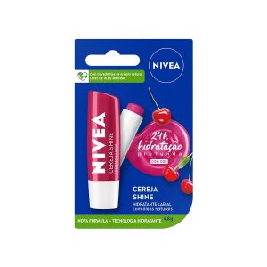 HIDRATANTE LABIAL NIVEA CEREJA SHINE 4,8G