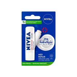 HIDRATANTE LABIAL NIVEA MED REPAIR FPS 15 4,8G