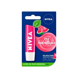 HIDRATANTE LABIAL NIVEA MELANCIA SHINE COM 4,8G
