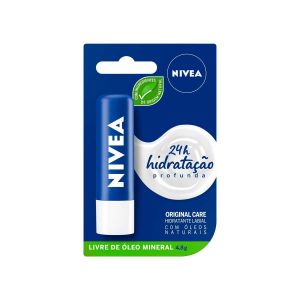 HIDRATANTE LABIAL NIVEA ORIGINAL CARE COM 4,8G