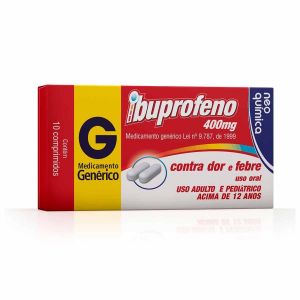 IBUPROFENO 400MG 10 COMPRIMIDOS - NEO QUIMICA 