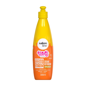 CREME PARA PENTEAR  ESTILIZAÇÃO EFEITO FITAGEM COM 300ML SALON LINE 