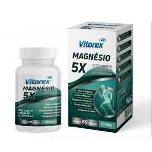 VITOREX MAGNESIO 5X COM 60 CÁPSULAS