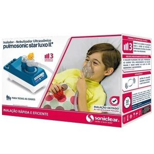 INALADOR ULTRASSÔNICO PULMOSONIC STAR LUXO II