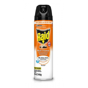 INSETICIDA AEROSOL MULTI INSETOS ÁGUA RAID 300ML